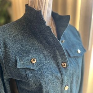 St. John Sport  Denim Jacket